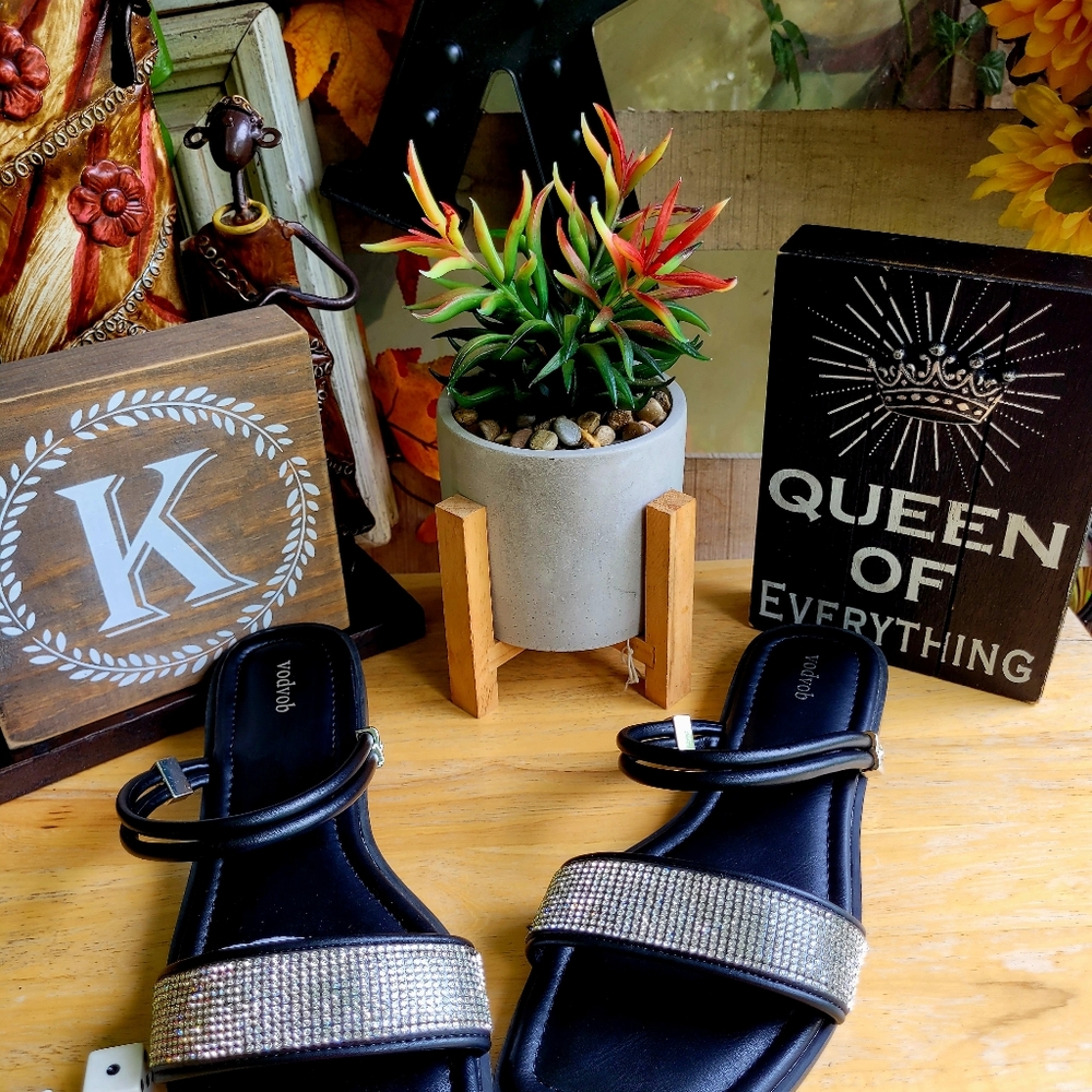 Vodvob Rhinestone Slides - Picture 5 of 6